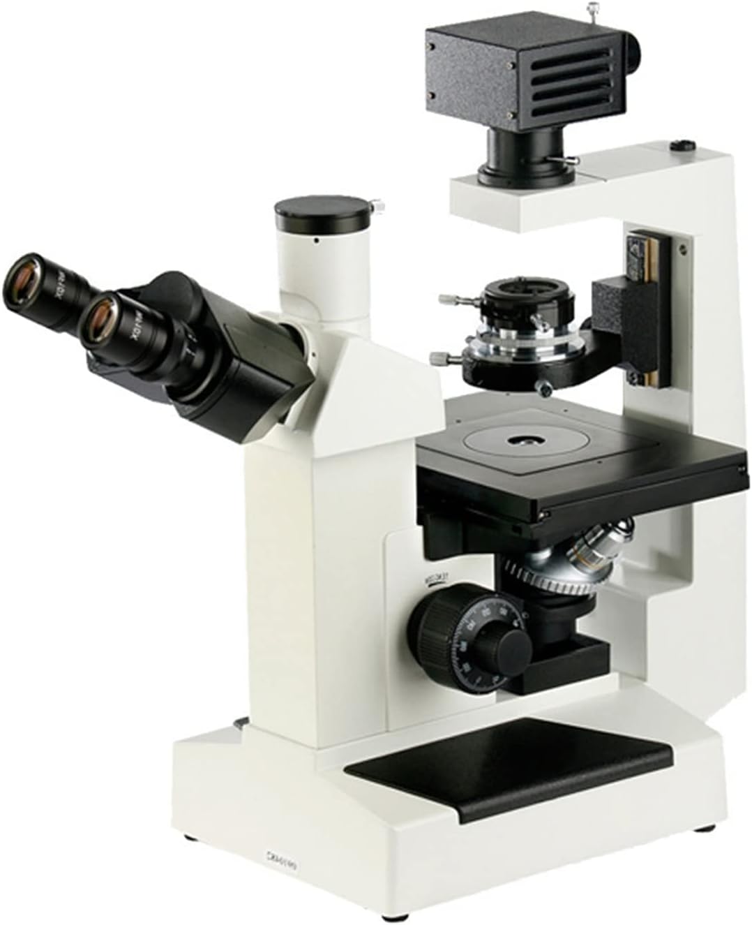 Microscope 400X Trinocular Inverted Biological Microscope Laboratory Tissue Cell Culture Phase Contrast Microscope for School Laboratory Home Science Learning