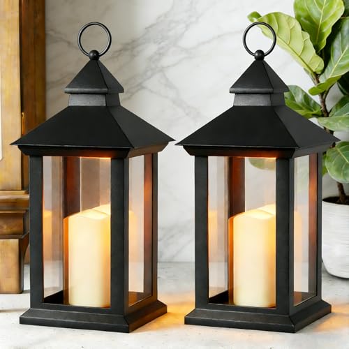 JOIONE Lanterns Decorative Indoor, 2 Packs...