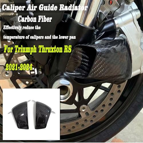 Conducto aire freno delantero Triumph Thruxton RS soluciona calor pinza 2