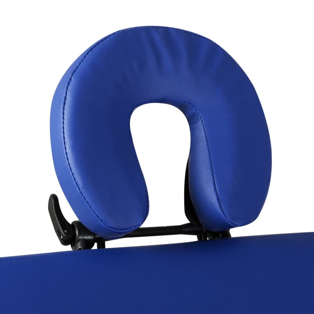 Générique Table de Massage Pliable Bleu 2 Zones avec Cadre en Aluminium,Santé & beauté,Hygiène personnelle,Massage & Relaxation,Tables de Massage,Bleu,13.5 KG,110086