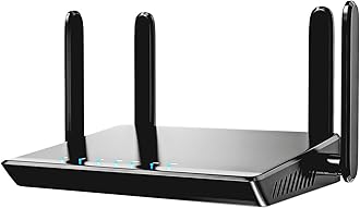 KKH 2.4ghz WiFi Router, Portable Travel Easy Setup Wireless Internet Network Pocket-Sized Long Range Wi-Fi Routers, High Speed up to 300mbps for Hotel Home Smart TV PC Computer Phone Gaming