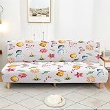 【MOTIFS EXQUIS】Adieu au traditionnel canapé, styles spéciaux imprimés peuvent rendre votre canapé différent. Une variété de housses imprimées pour canapés sans accoudoirs, compatibles avec une variété de styles de décoration qui rajeuniront votre mobilier et s'adapteront à votre style changeant. Housse de canapé sans bras rafraîchira votre décoration intérieure. Illuminez votre maison!