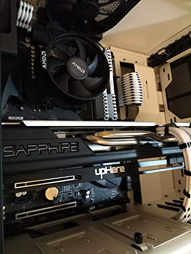 upHere ttmod Sleeved Cable - Cavo prolunga per alimentatori con Extra Sleeves - Bianco,SC304