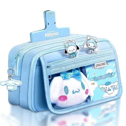 DKLQXCE Estuche Escolar, 25 Pcs Estuche de Lápices,Bolsa de Papelería, Estuche Portátil Multifuncional Estuche Lápices, Organizador de Papelería para Niña, para Estud