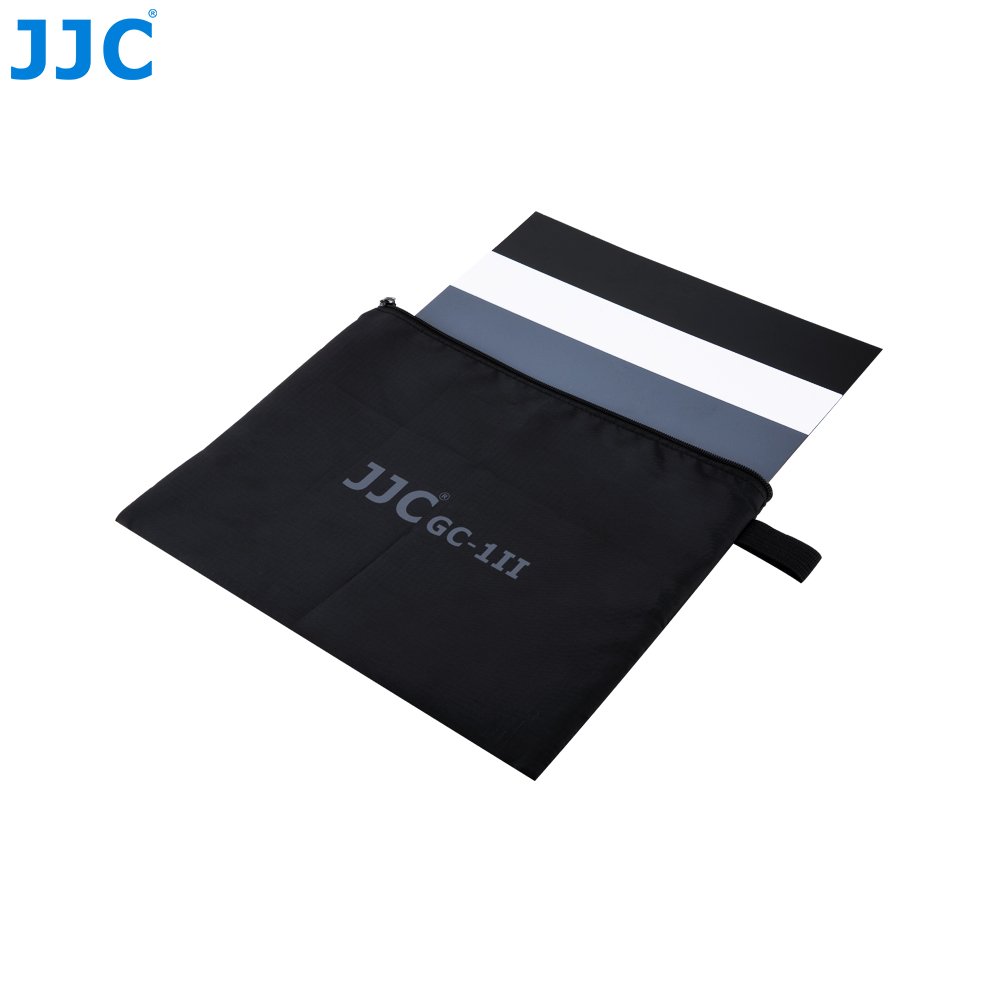 JJC GC-1II Wasserdichtes Balance-Kartenset, Grau/Weiß