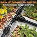 Copadri 25 Pieces 1/2 Inch Drip Irrigation Fittings Kit, 1/2'' Drip Line Barbed Fittings for 1/2 Inch Irrigation Tubing (1/2