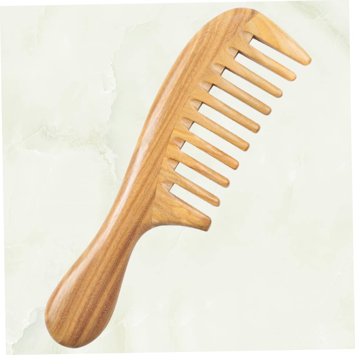 FRCOLOR 2 Pezzi - Pettini Statici in Legno Per Pettine A Denti Larghi Per Lo Styling Dei Afro Per Adulti E Ragazze