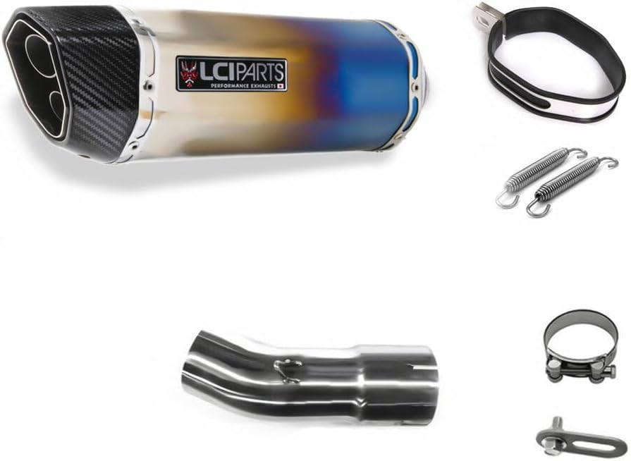 ZX10R ZX-10R 2016-2023 LCIPARTS ツインエンド チタン スリップオン
