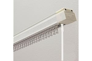 Vertical Blind Headrail Track, Custom Fit for Your Stack and Control Type