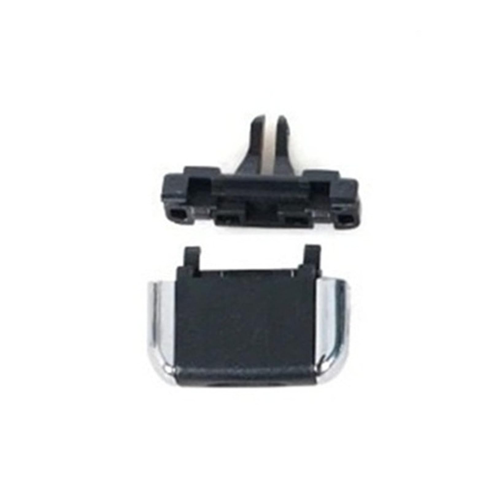 Compatible For Toyota Land Cruiser Prado 120 LC120 2003-2009 Front Dashboard Air Conditioner Outlet A/C Air Conditioning Vents Tab Clip(1pc black left)