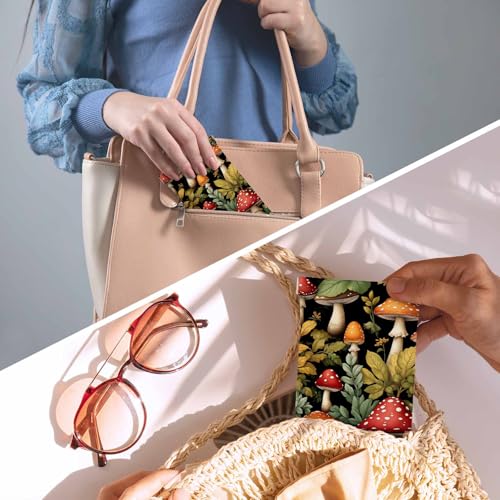 Image of Dragonfly Glasses Case Lightweight Glasses Cases PU Sunglass Organizer Eyeglasses Case Glasses Cases For Men Women