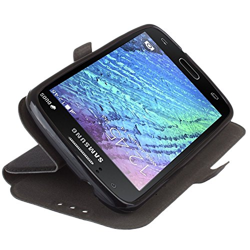 Book Case 3 NERO PER HUAWEI ASCEND Y600 Cover