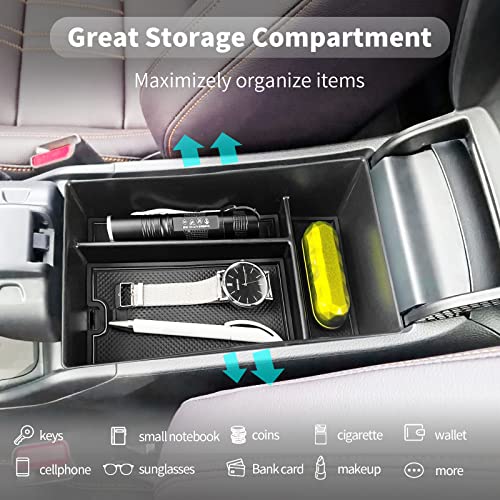 Image of CDEFG for 2023 2024 2025 2026 2027 HR-V Center Console Organizer for 2023 2024 2025 2026 2027 Honda HRV HR-V Accessories Middle Console Armrest Tray Storage Box Secondary Insert Tray