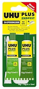 UHU PLUS endfest 2-Komponenten-Kleber, 33g