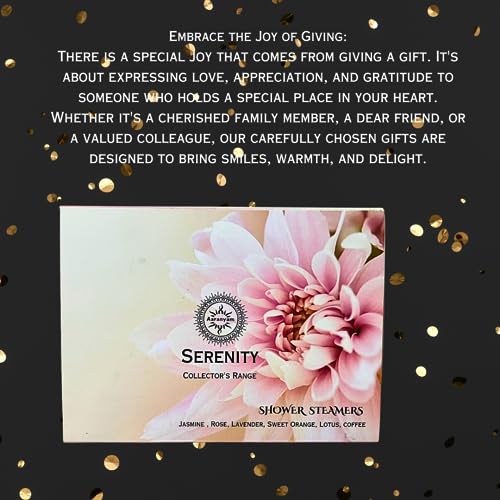 Aaranyam Serenity Aromatherapy Shower Steamers - 6 Tablets pack of 2 Shower Bombs with Essential Oils for Stress Relief, Self Care, Relaxation Perfect for Women & Men - Image 6