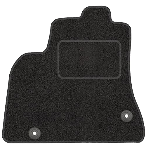 Fahrer Fußmatte Velours Fahrerseite Fahrermatte für Citroen Berlingo II (08-18) - 1-teilig -...