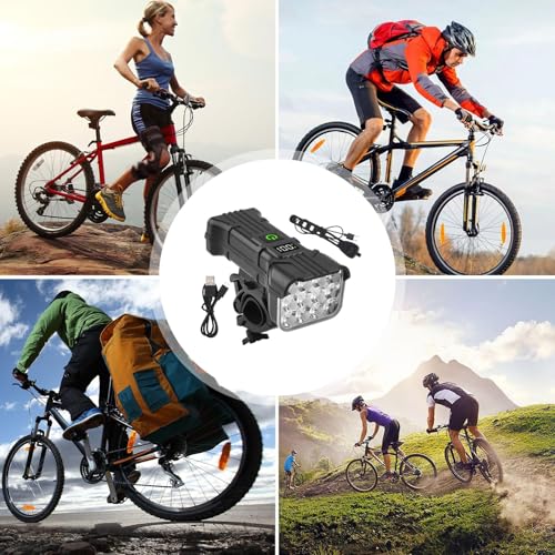 Phare de vélo rechargeable avec klaxon intégré pour trajets quotidiens - 4
