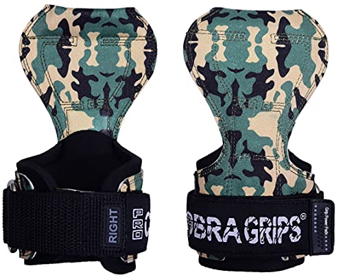 Image of Cobra Grips Weight Lifting Gloves with Adjustable Neoprene Padded Wrist Wraps - Heavy Duty Alternative to Power Lifting Hooks for Deadlifts