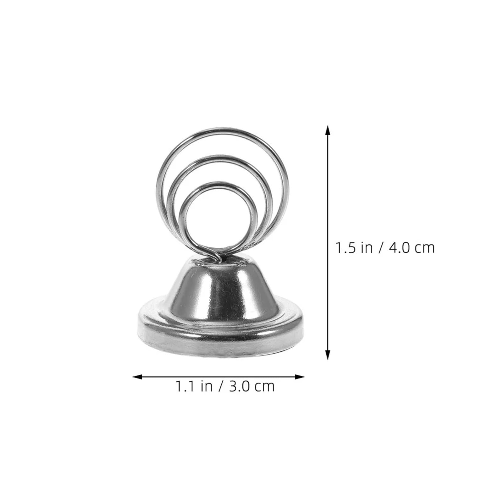 30 soportes para números de mesa, soportes para tarjetas, soportes de alambre para fotos, letreros de mesa, letreros de restaurante, decoración del hogar