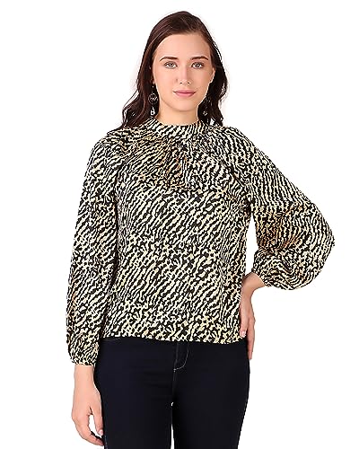 Image of BoheeWohee Women's Full Sleeves Casual Satin Top