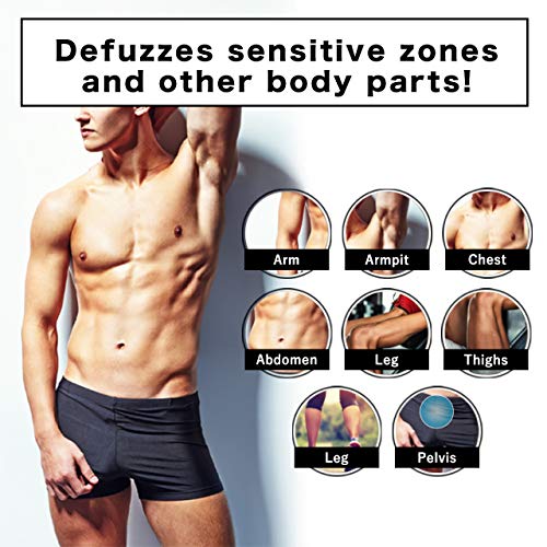 [Japanese Quality] NULL Hair Removal Cream for Men. Works great approx. 5 mins on pubic hair, body, arms, legs, and male chests. Large 7.05 oz, Painless, Aloe Vera, Depilatory cream - Thumbnail 5