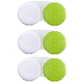 RHUI Contact Lens Case for Travel, Daliy Use-Green