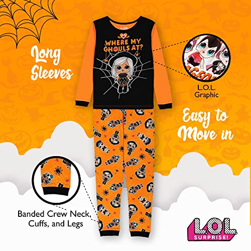 L.O.L. Surprise! Girls' 2-Piece Snug-fit Cotton Pajama Set, Soft & Cute for Kids4
