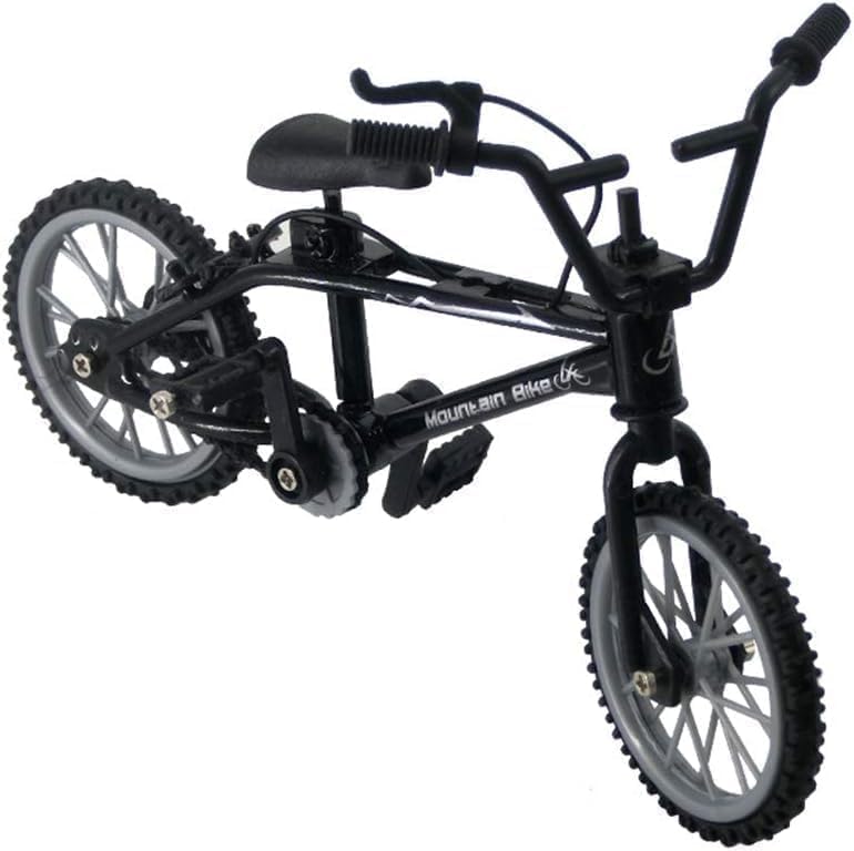 CXZDR Finger Mountain Bike 1:18 Scale, Mini Finger Bike, Miniature Mountain Bike Model, Finger Bicycle Model for Home Office Tabletop Decor
