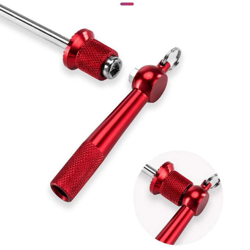 Brochettes à Dégagement Rapide Avocet Vintage Pour Moyeux De Roue Vélo - Argenté - Fabriqué En France - Neuf