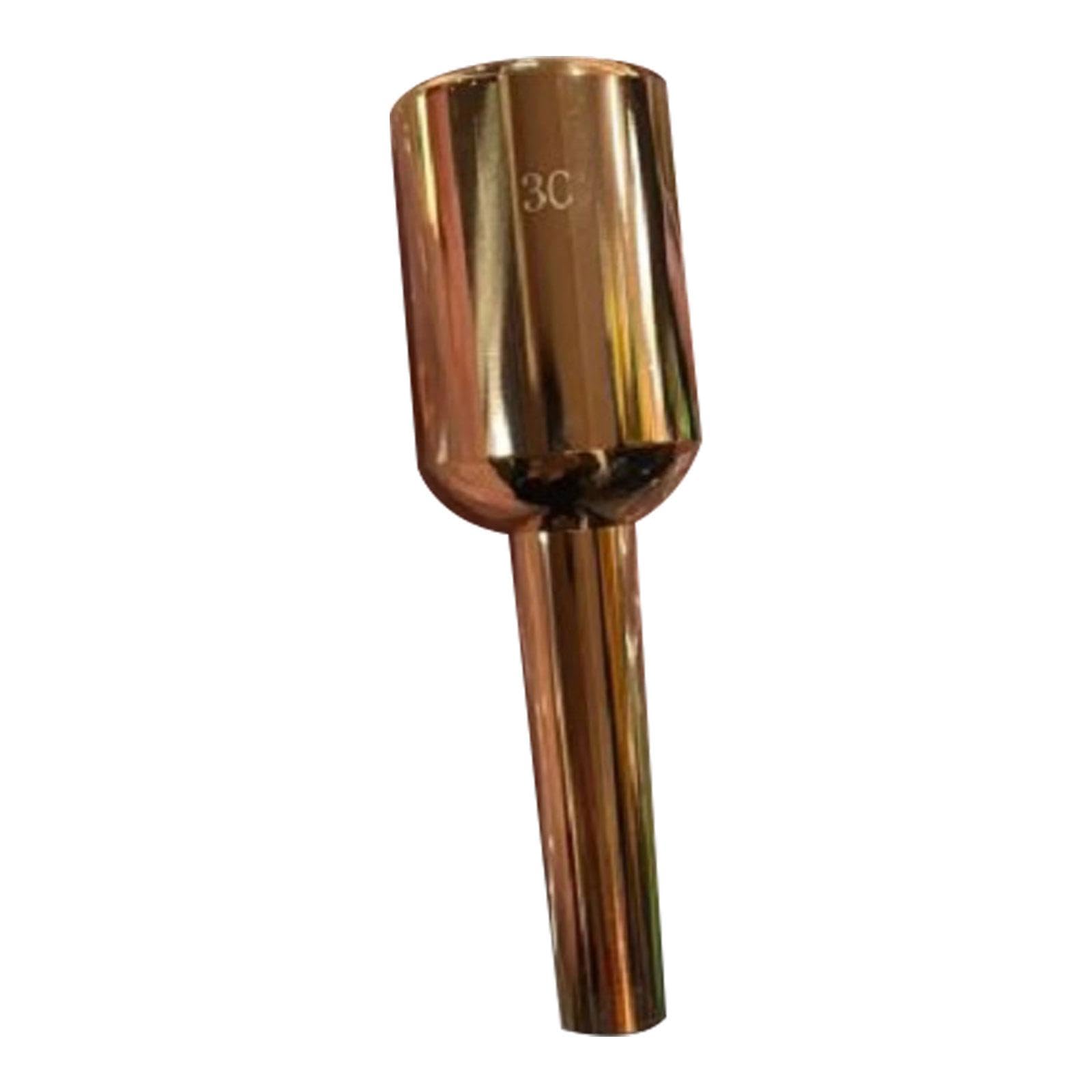 Bocchino per tromba, Bocchino for tromba Bocchino in lega Prestazioni Tromba Amanti for principianti Regali professionali Musicista musicale Liscio(3C)