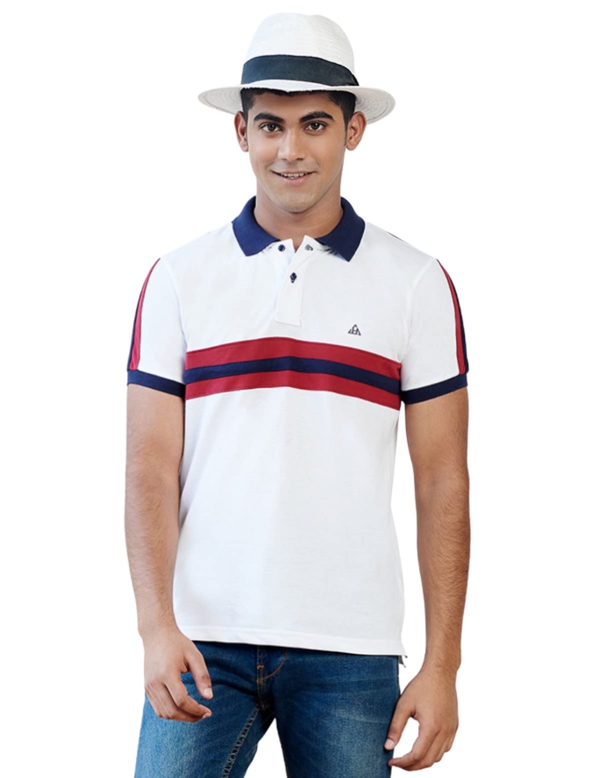 Hilltop Mens Cotton Polo T-Shirt_HTP-14 S Multicolour