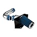 MARSFLUX Cold Air Intake Kit Fit for 1997-2003 Ford F150 4.6L 5.4L, 1997-2003 Ford Expedition 4.6L, 1997-1999 Ford F250 5.4L Aluminum Tube w/Heat Shield Filter (Blue)