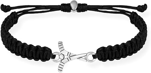 Sportybella Pulsera de hockey sobre hielo, regalos de joyería de hockey, regalo para jugadores de hockey, equipos y entrenadores