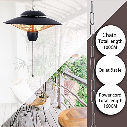 Donyer Power 1500W Electrical Patio Heater thumb #3