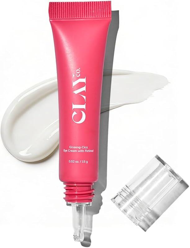 Creme para a Região dos Olhos CLAYCO. com Ginseng, Cica, Retinal e Bakuchiol, 15 mL