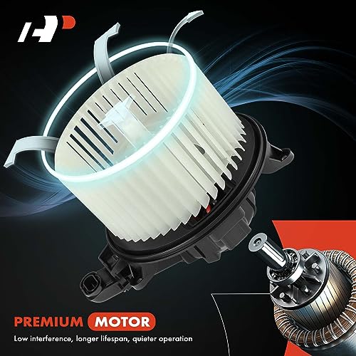 Image of A-Premium Front HVAC Heater Blower Motor Compatible with Ford F-150 2009-2014, Expedition 2009-2017 & Lincoln Navigator 2009-2017 - with Fan Cage | Compatible with Ford F-150 2009-2014, Expedition 2009-2017 & Lincoln Navigator 2009-2017