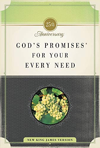God's Promises for Your Every Need: 25th Annive... B00F3L9WSW Book Cover
