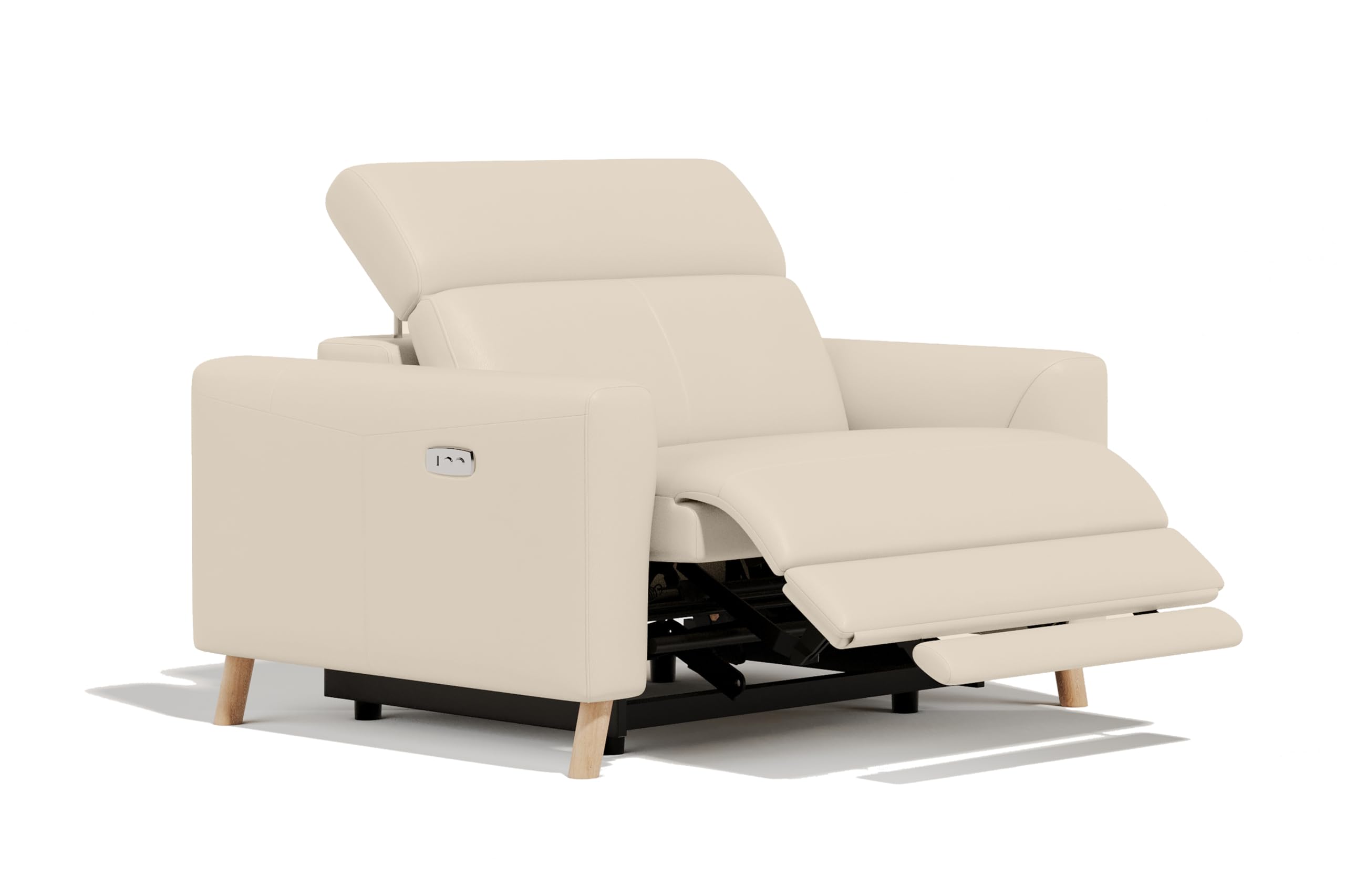 Amazon.com: Valencia Elodie Leather Reclining Accent Chair