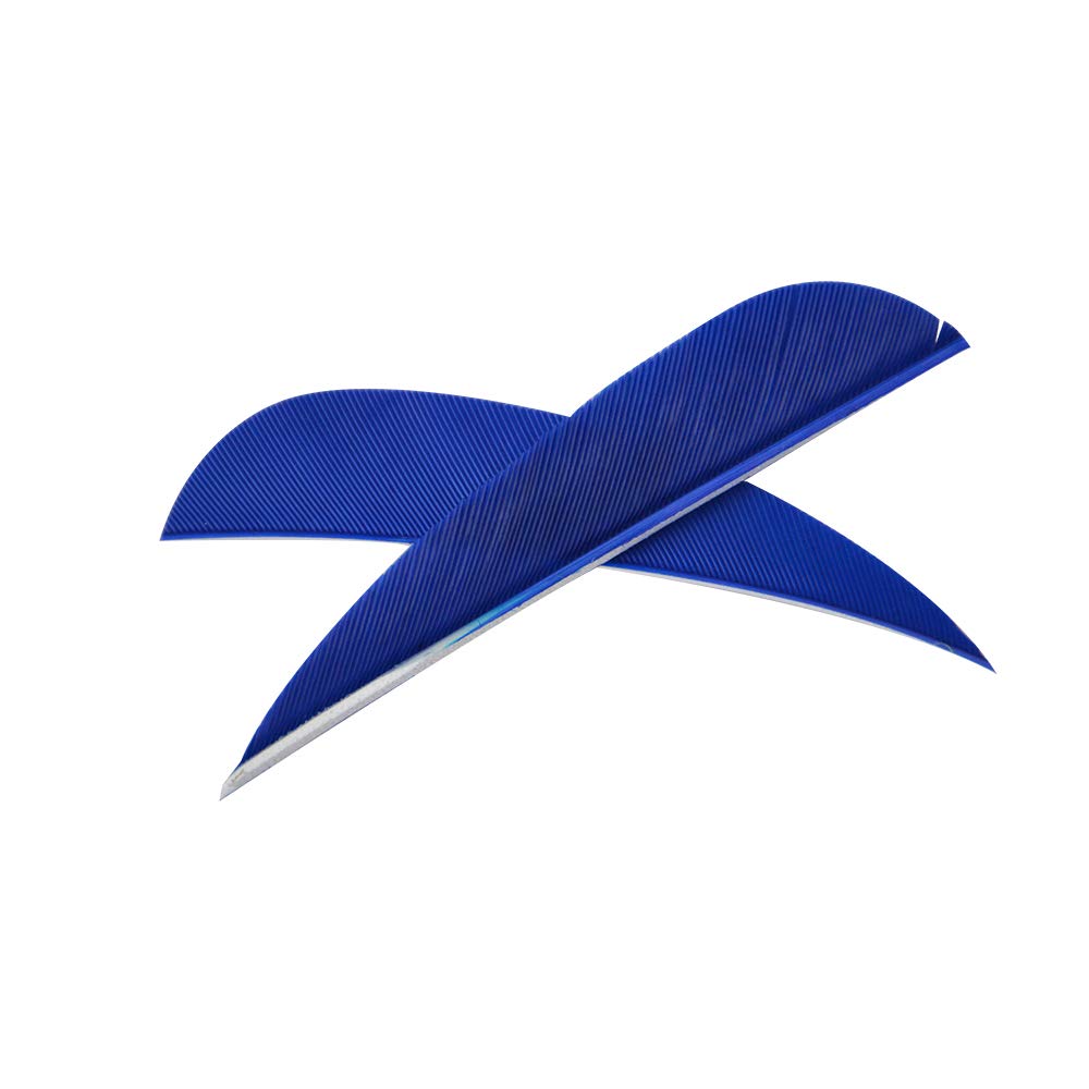 50 Stück Bogen Pfeilfedern 3 Zoll - Naturfedern Für Pfeilbefiederung