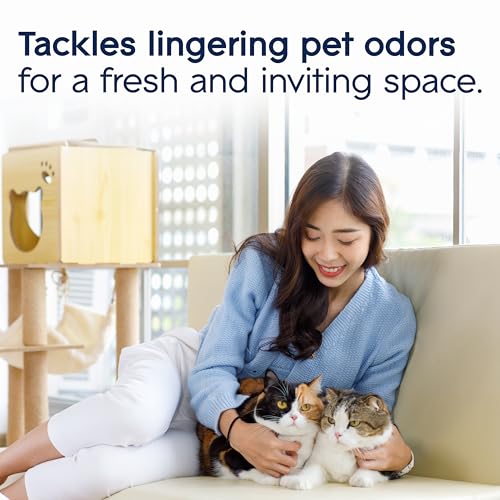 Glade PlugIns Refills Air Freshener Starter Kit, Pet Fresh Scent, Scented and Essential Oils for Home and Bathroom, 0.67 Fl Oz, 1 Warmer + 2 Refills - Image 5