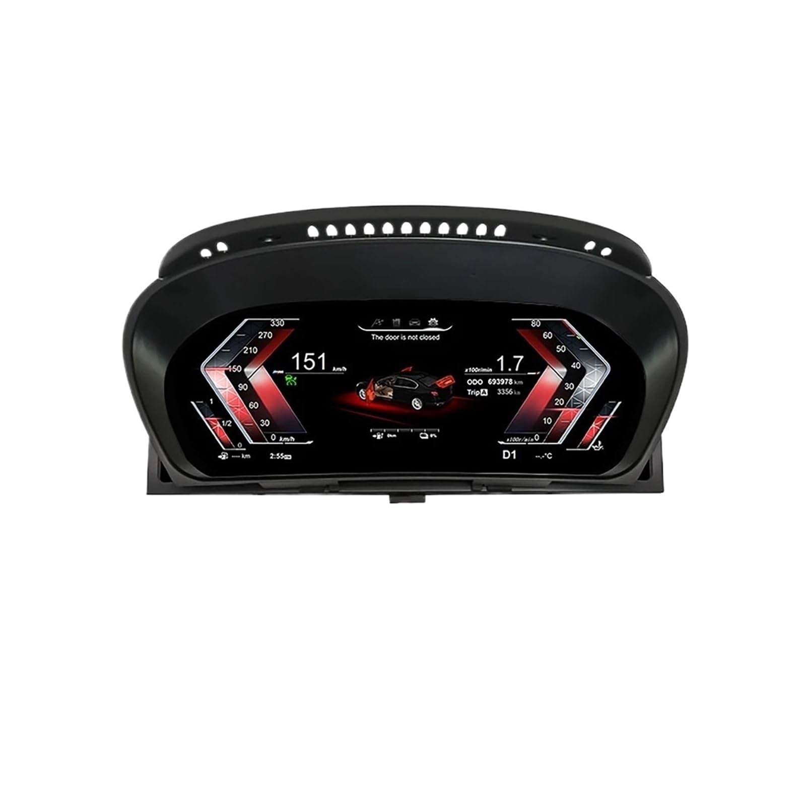 Panel de instrumentos Linux de 12,3" compatible con BMW Serie X5 E70 E71 2006-2013, CIC, panel de instrumentos LCD, cabina virtual, velocímetro.(X6 E71)