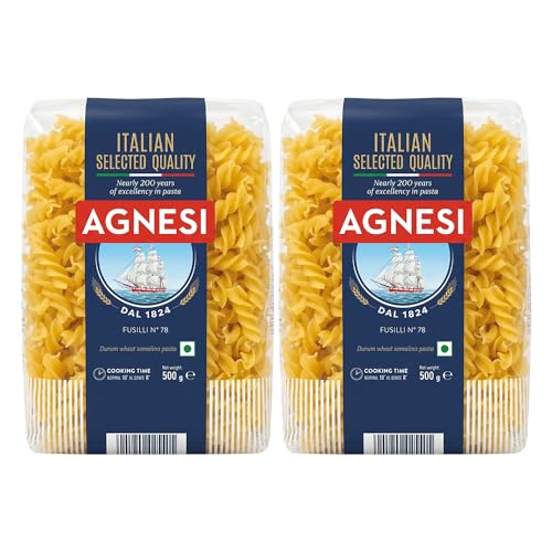 Image of Agnesi Fusilli Pasta, 500g, Product of Italy (Set of 2)