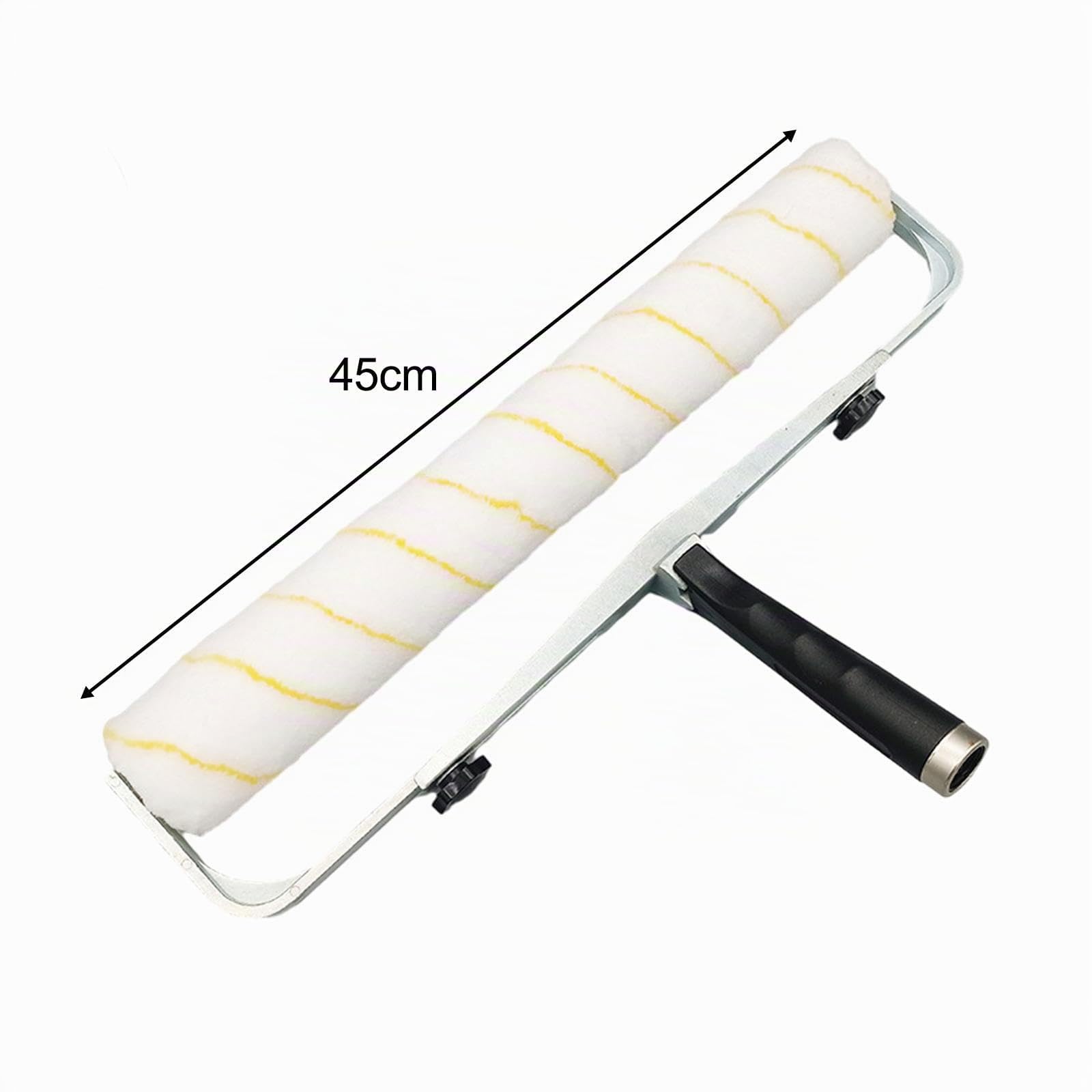 Rullo di vernice da 45 cm con accessorio per telaio a rullo Forniture per verniciatura liscia per la casa Telaio regolabile per la decorazione, Stile b