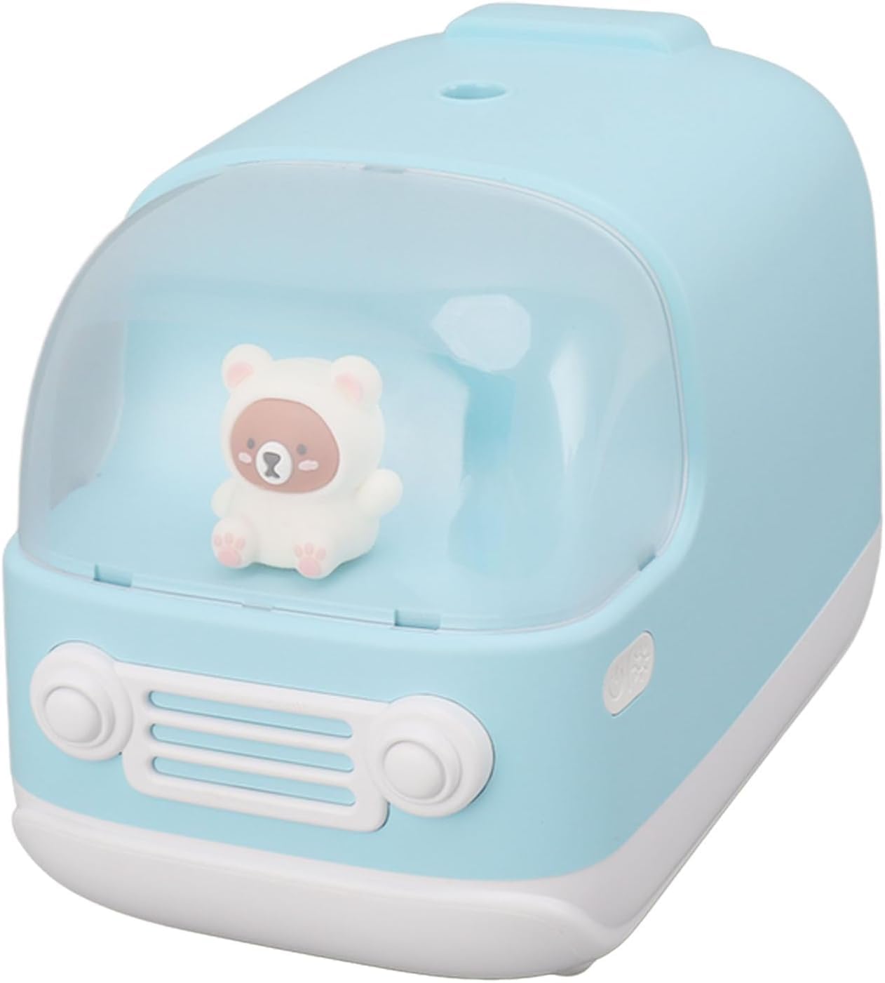 per Uso Domestico Piccolo umidificatore Carino, Piccolo umidificatore Portatile a Nano atomizzazione Ricaricabile da 350 ml for Ufficio(Blue)