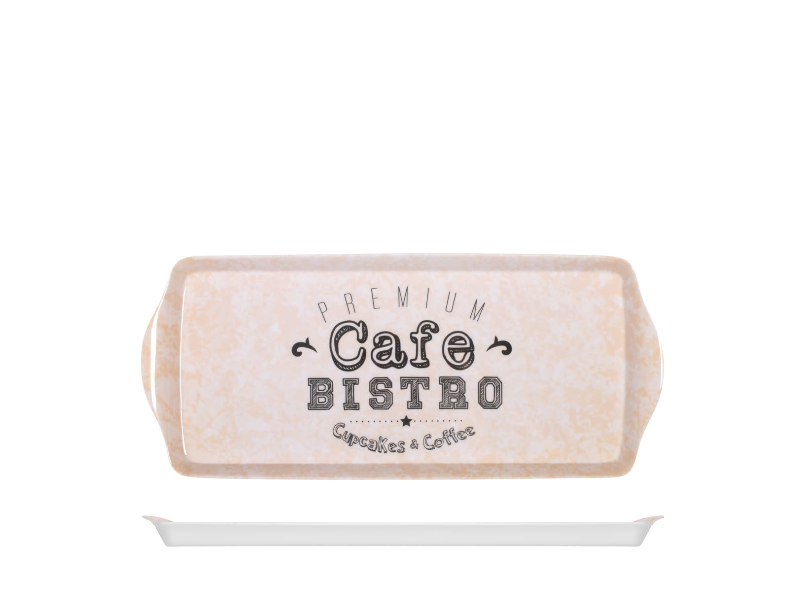 H&H Melamine Bistrot Tray 38 x 16.5 cm