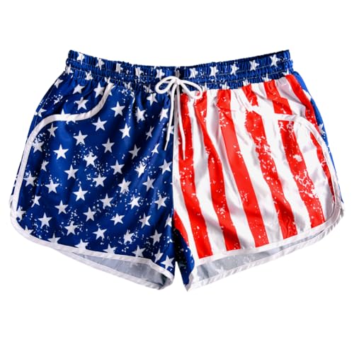 Image of Deerose Kids Hawaiian Swim Board Shorts Quick Dry Active Swim Trunk 5-14 Years