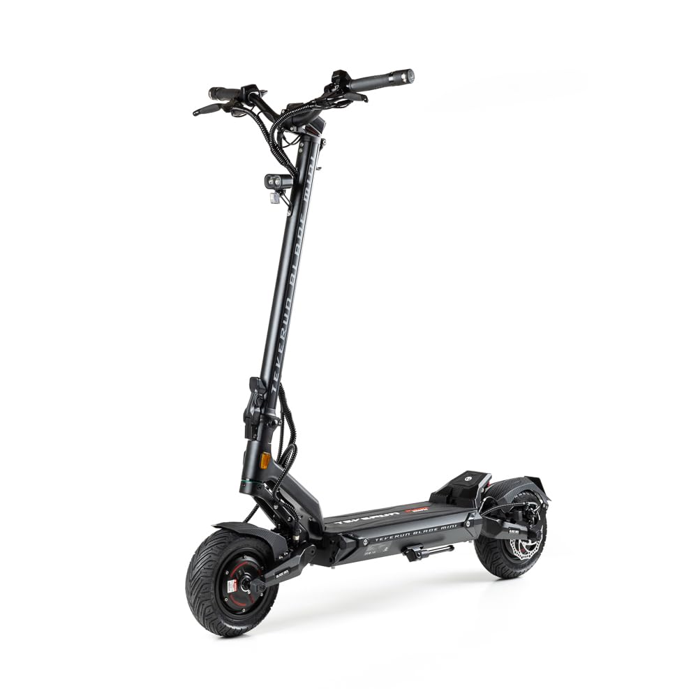Teverun E-Scooter mit Straßenzulassung – Blade Mini Pro, Schwarz-Gelb