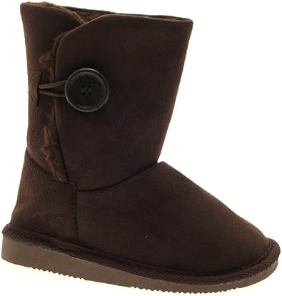 LD Outlet - Botas de Nieve niña Chica Mujer, Color marrón, Talla 43 EU Niño  : Amazon.es: Zapatos y complementos