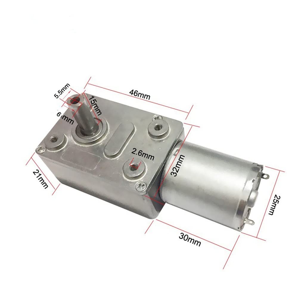 Moteur DC RF-370 12V-24V - Micro Moteur Électrique 6000RPM - Pour Modélisme, DIY