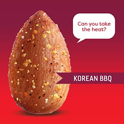 Miniatura 5 de Octonuts Almendras coreanas para barbacoa 12 paquetes de bocadillos envueltos individualmente (1 onza cada uno), aperitivos saludables para adultos